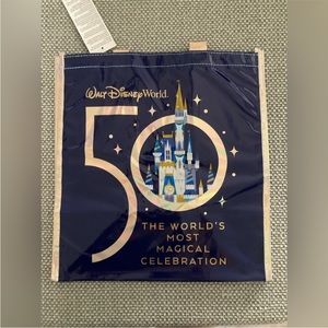 Disney 50th Anniversary large reusable tote bag